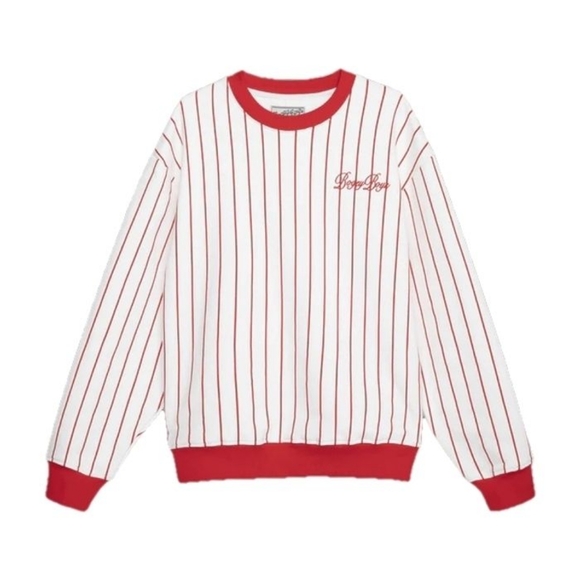 ⚾ Bogey Boys Baseball Pinstripe Sweatshirt. XL. New With Tags! - Picture 1 of 9